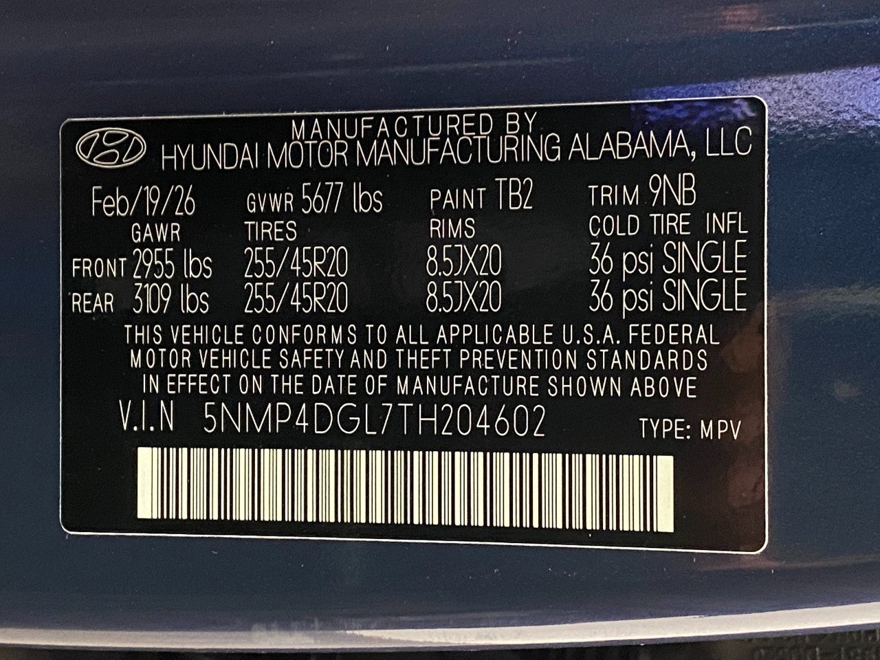 2026 Hyundai SANTA FE Limited AWD