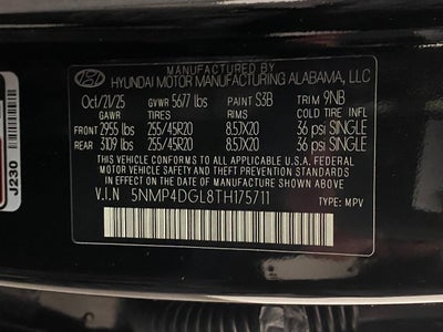 2026 Hyundai SANTA FE Limited AWD