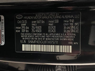 2026 Hyundai SANTA FE Limited AWD