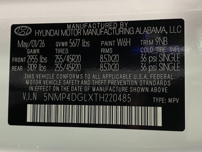 2026 Hyundai SANTA FE Limited AWD