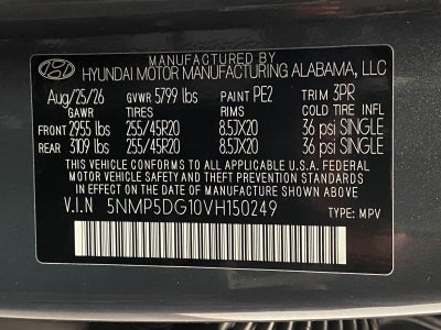 2027 Hyundai SANTA FE HYBRID Calligraphy