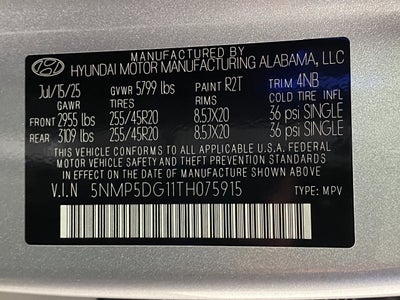 2026 Hyundai SANTA FE HYBRID Calligraphy