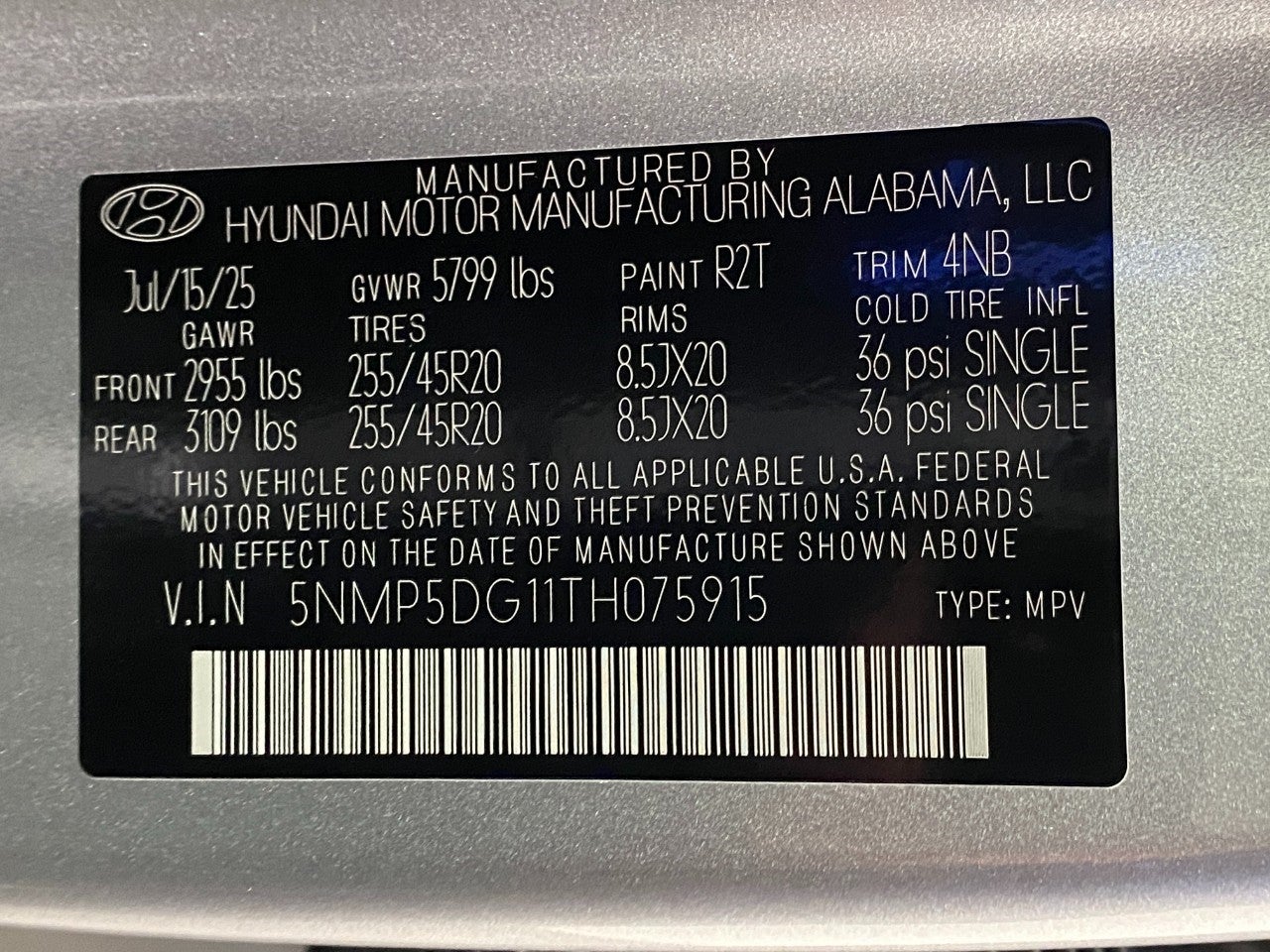 2026 Hyundai SANTA FE HYBRID Calligraphy