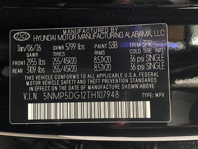 2026 Hyundai SANTA FE HYBRID Calligraphy