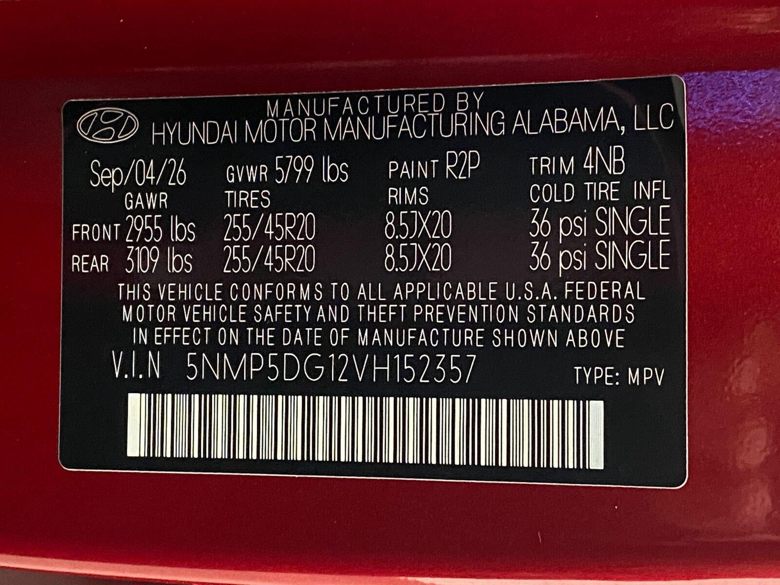 2027 Hyundai SANTA FE HYBRID Calligraphy