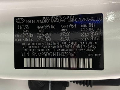 2026 Hyundai SANTA FE HYBRID Calligraphy