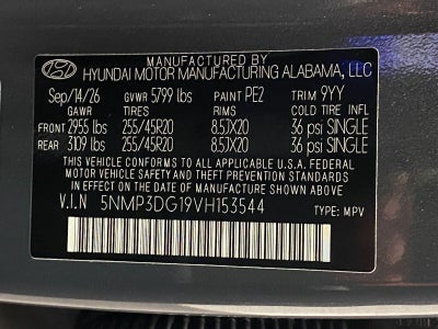 2027 Hyundai SANTA FE HYBRID Calligraphy