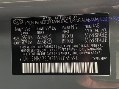 2026 Hyundai SANTA FE HYBRID Calligraphy