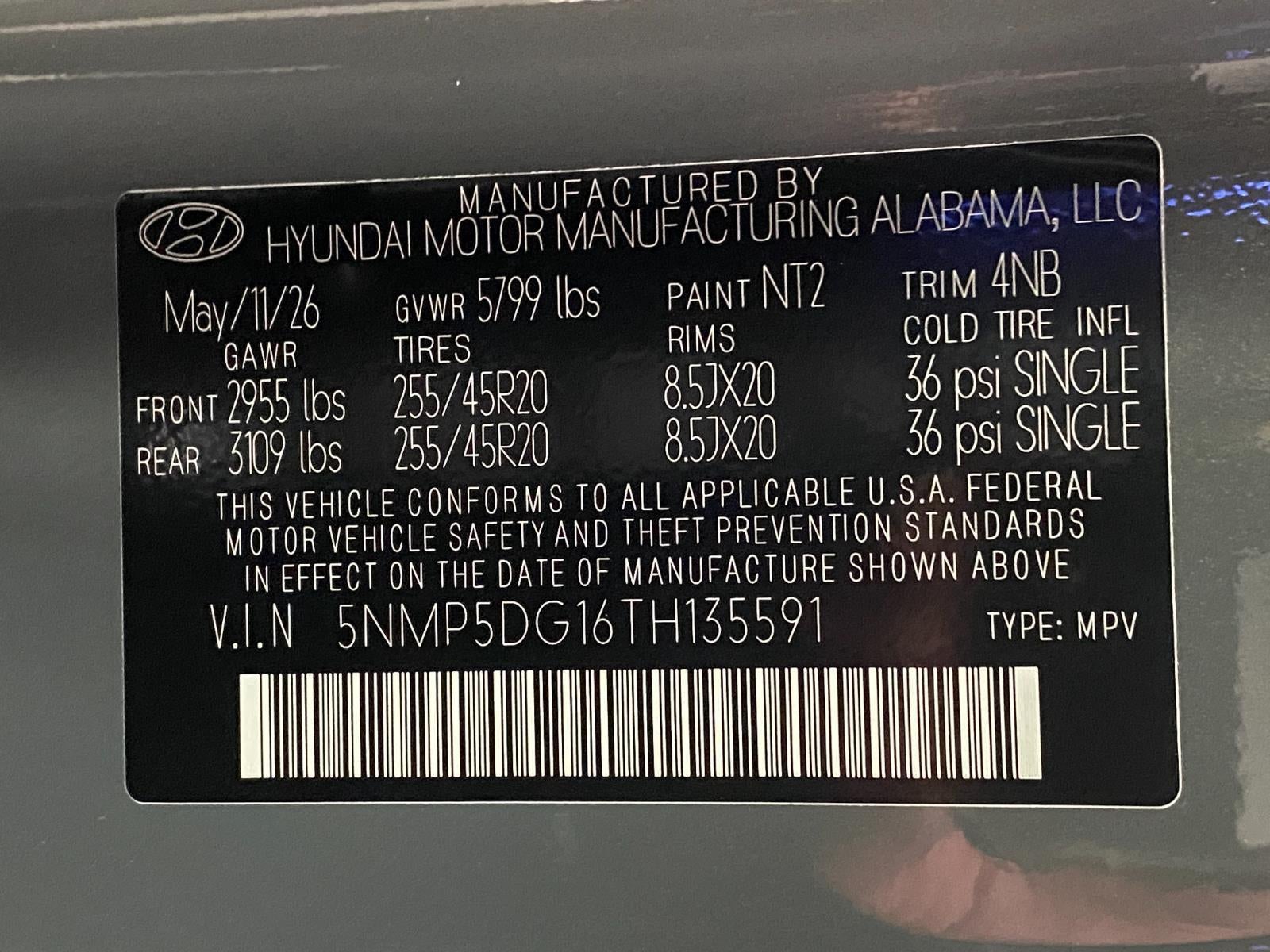 2026 Hyundai SANTA FE HYBRID Calligraphy
