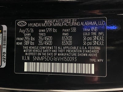 2027 Hyundai SANTA FE HYBRID Calligraphy