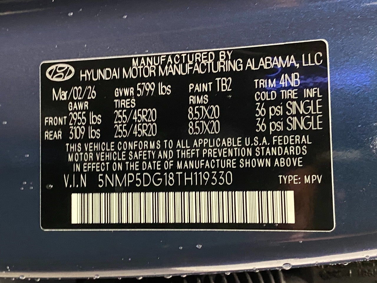 2026 Hyundai SANTA FE HYBRID Calligraphy