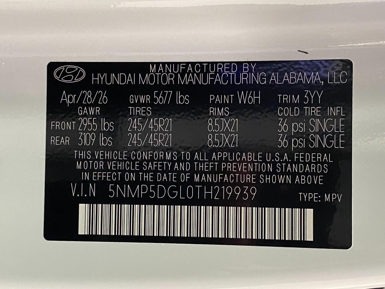 2026 Hyundai SANTA FE Calligraphy AWD