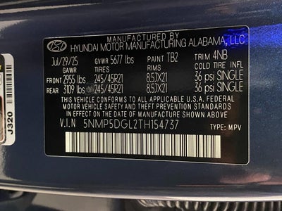 2026 Hyundai SANTA FE Calligraphy AWD