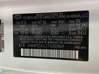 2026 Hyundai SANTA FE Calligraphy AWD