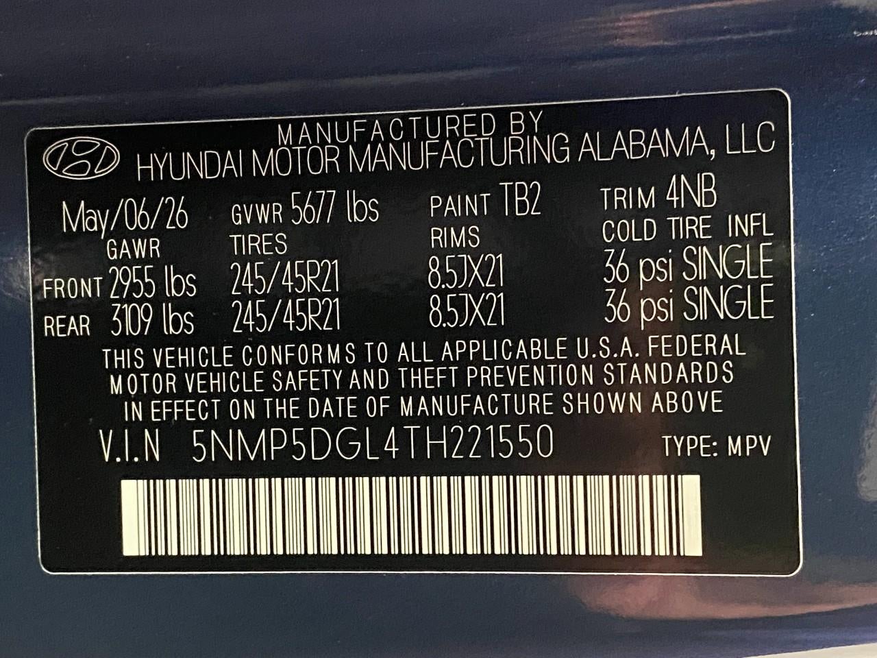 2026 Hyundai SANTA FE Calligraphy AWD