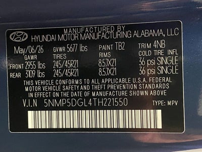 2026 Hyundai SANTA FE Calligraphy AWD