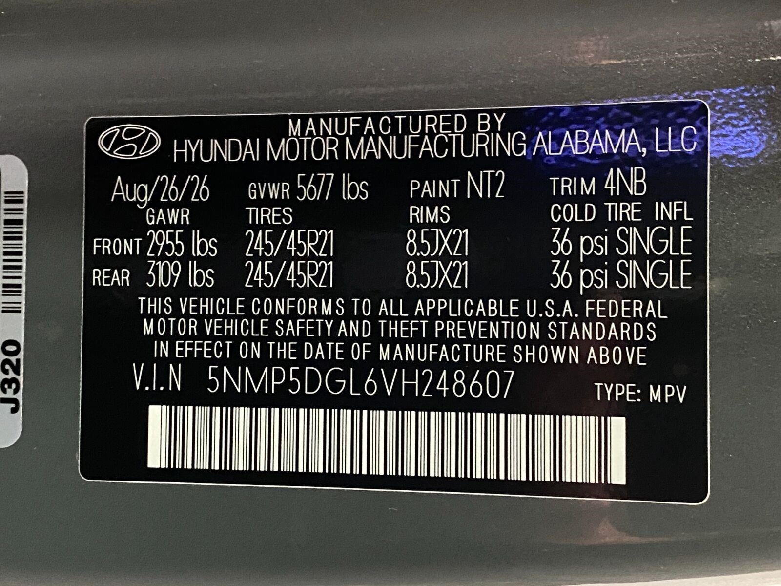 2027 Hyundai SANTA FE Calligraphy AWD