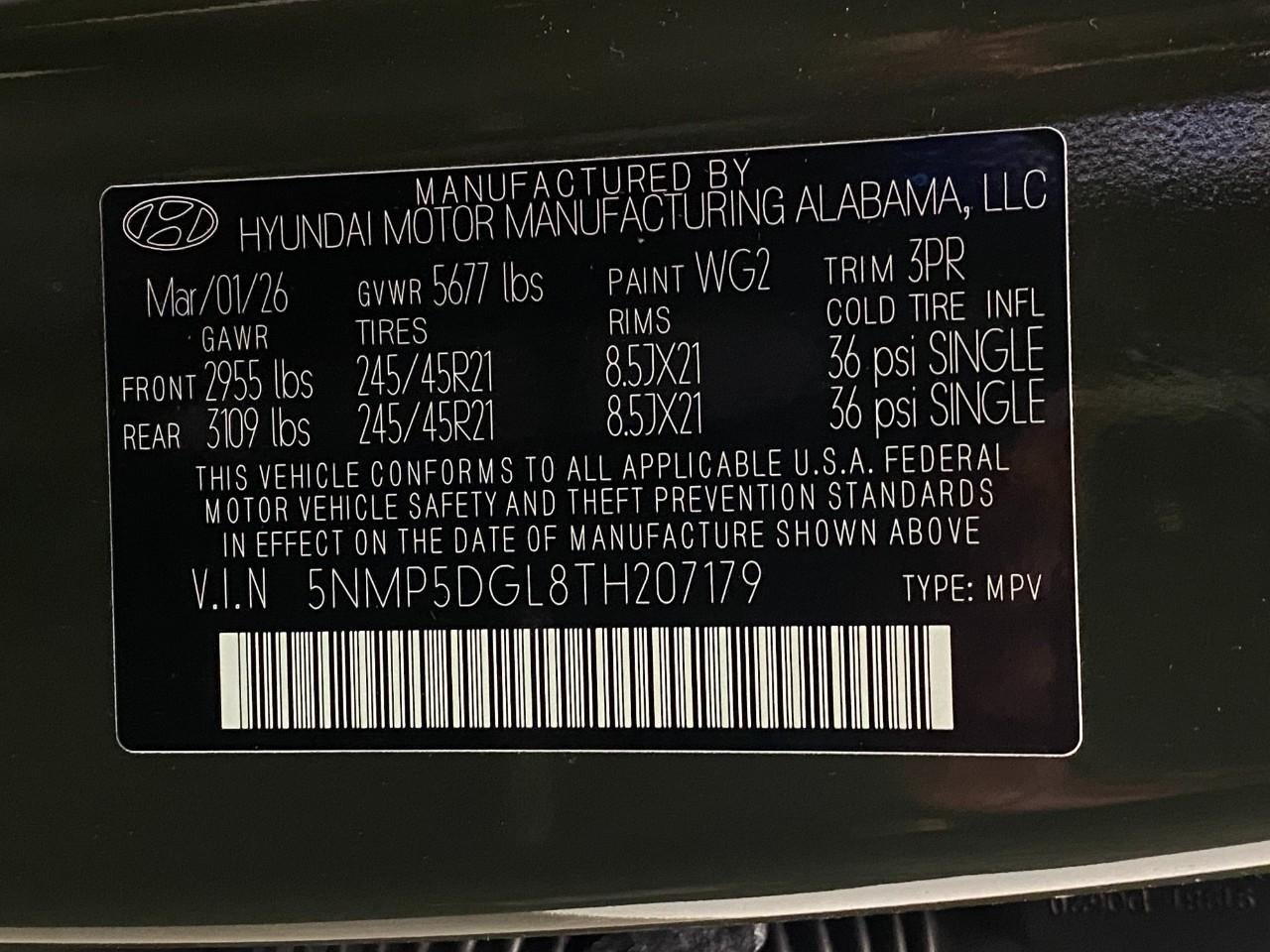 2026 Hyundai SANTA FE Calligraphy AWD