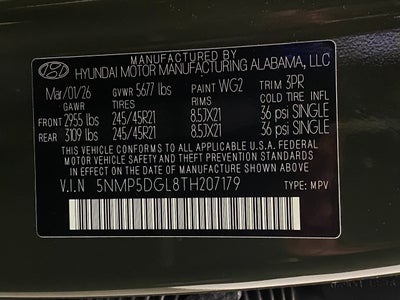 2026 Hyundai SANTA FE Calligraphy AWD