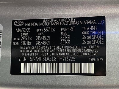 2026 Hyundai SANTA FE Calligraphy AWD