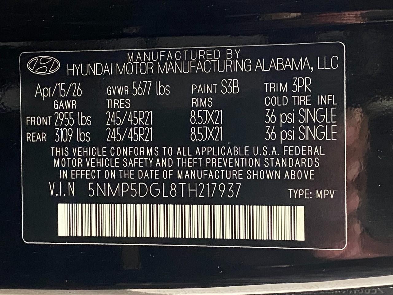 2026 Hyundai SANTA FE Calligraphy AWD