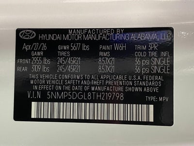 2026 Hyundai SANTA FE Calligraphy AWD