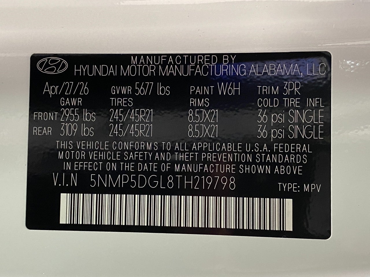 2026 Hyundai SANTA FE Calligraphy AWD
