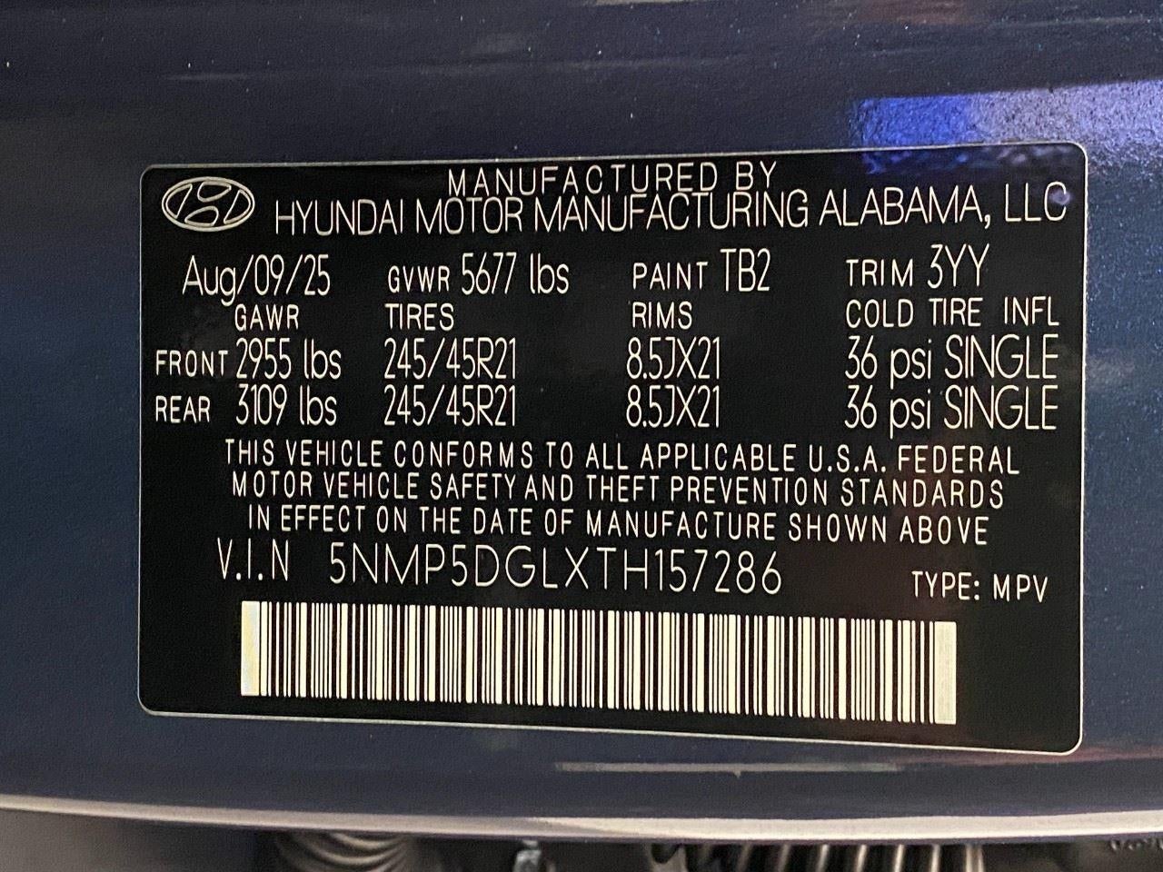 2026 Hyundai Santa Fe Calligraphy - Photo 70