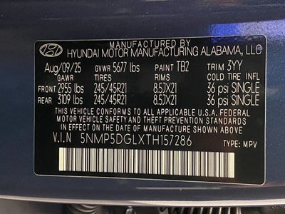 2026 Hyundai SANTA FE Calligraphy AWD