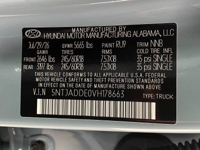 2027 Hyundai SANTA CRUZ SE AWD