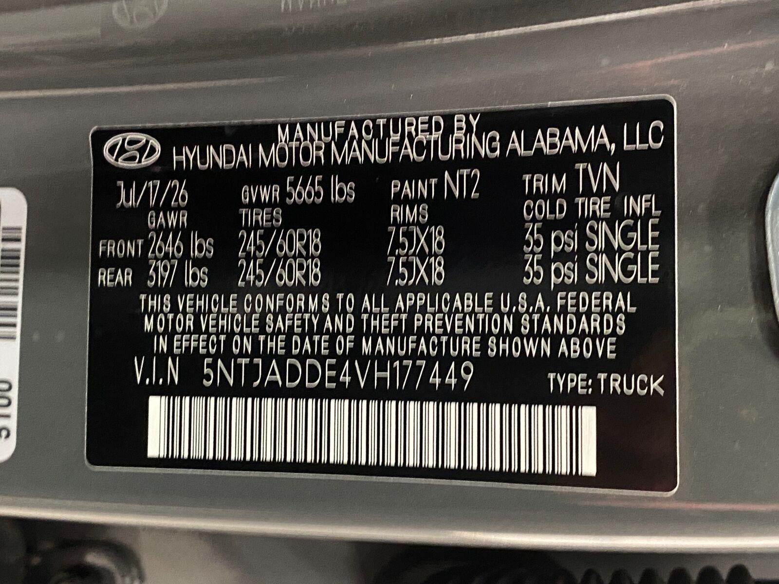 2027 Hyundai SANTA CRUZ SE AWD