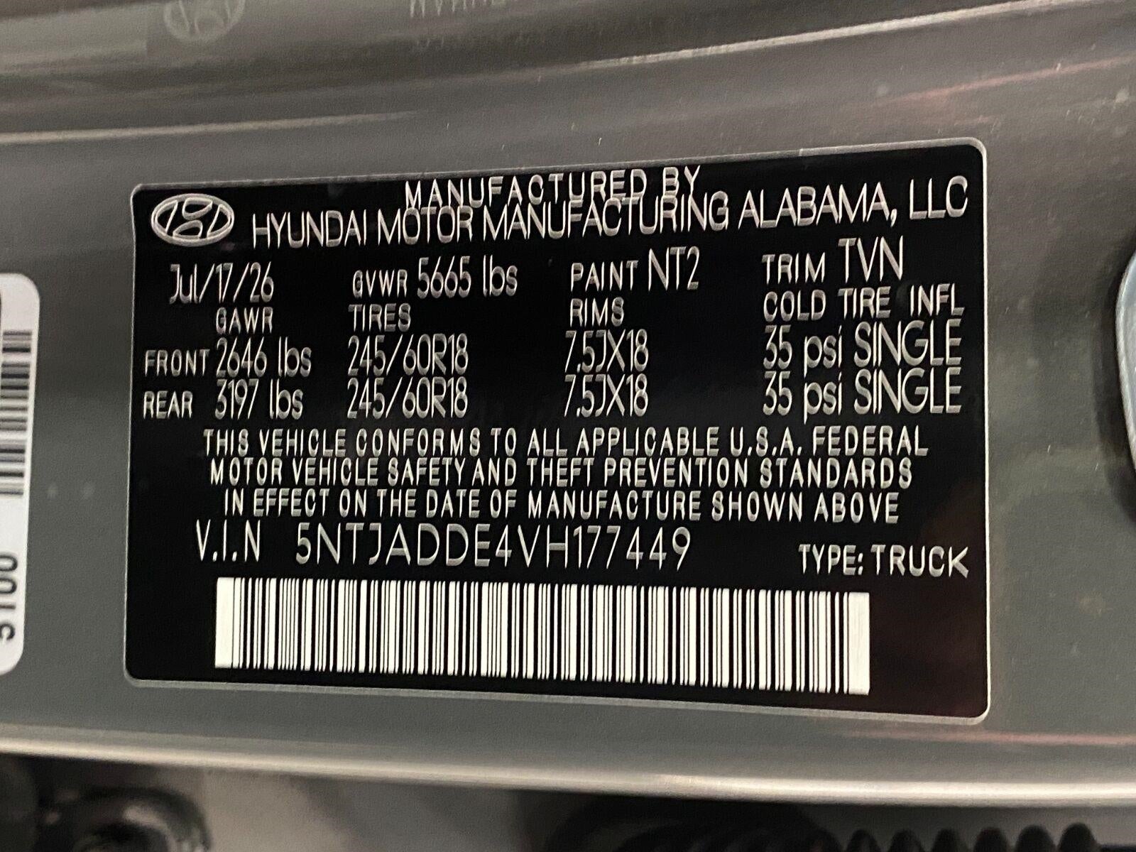 2027 Hyundai SANTA CRUZ SE AWD