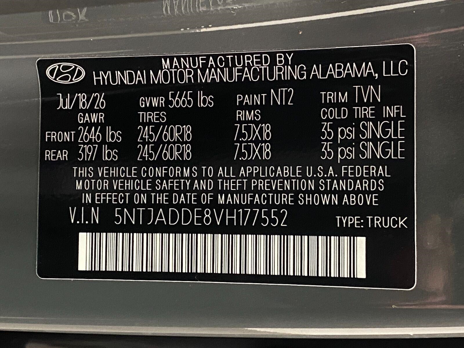 2027 Hyundai SANTA CRUZ SE AWD