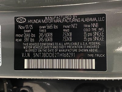 2026 Hyundai SANTA CRUZ SEL AWD