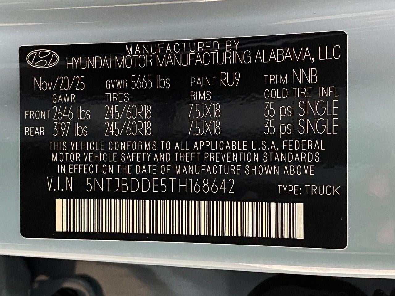 2026 Hyundai SANTA CRUZ SEL AWD