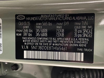 2026 Hyundai SANTA CRUZ SEL AWD