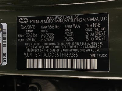 2026 Hyundai SANTA CRUZ SEL Activity AWD