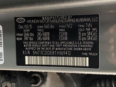 2026 Hyundai SANTA CRUZ SEL Activity AWD