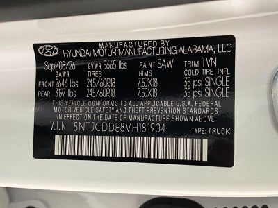 2027 Hyundai SANTA CRUZ SEL Activity AWD