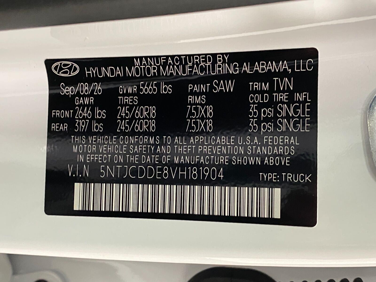 2027 Hyundai SANTA CRUZ SEL Activity AWD