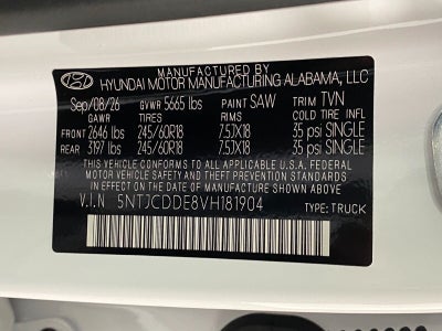 2027 Hyundai SANTA CRUZ SEL Activity AWD