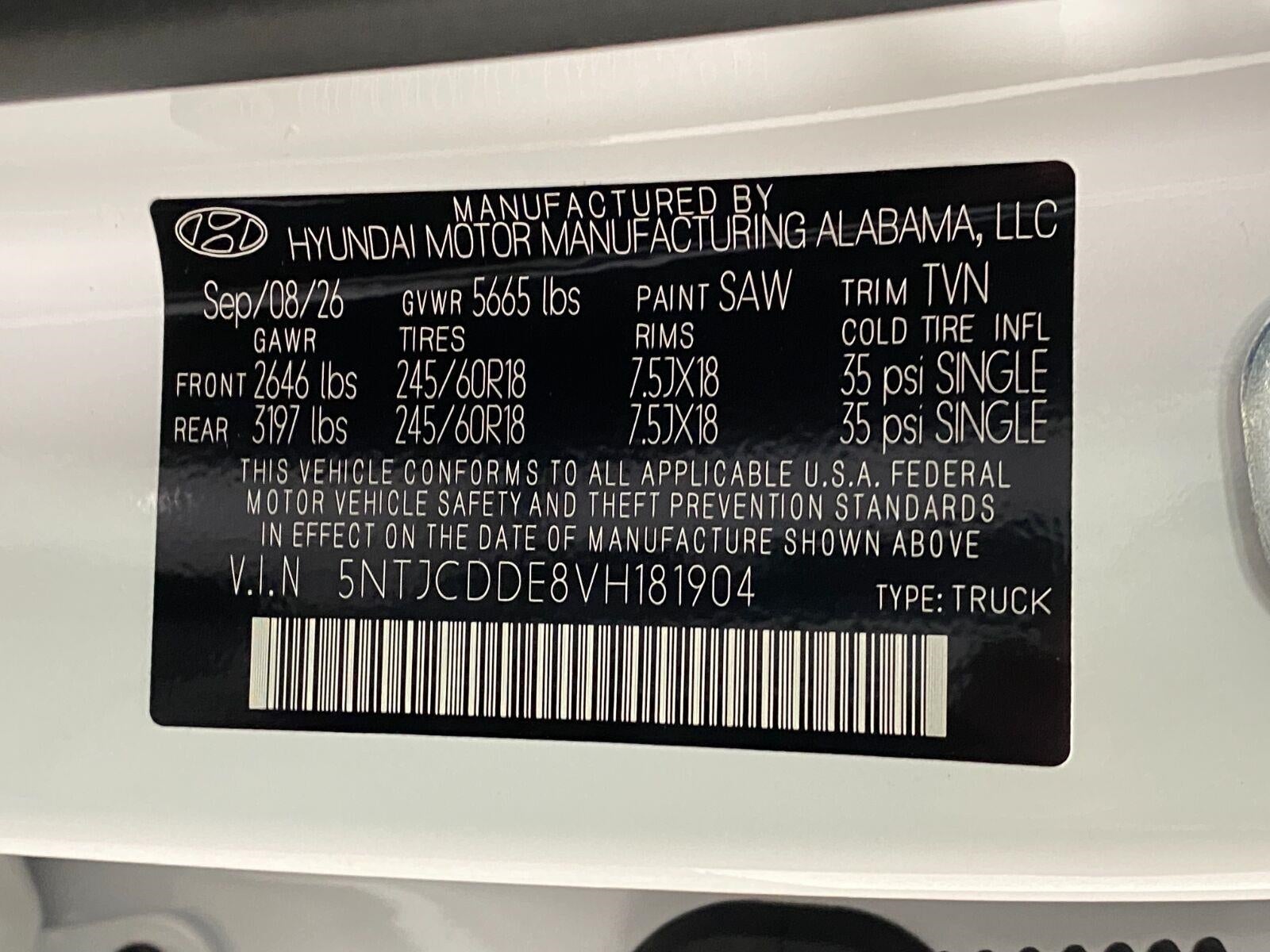 2027 Hyundai SANTA CRUZ SEL Activity AWD