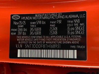 2026 Hyundai SANTA CRUZ XRT