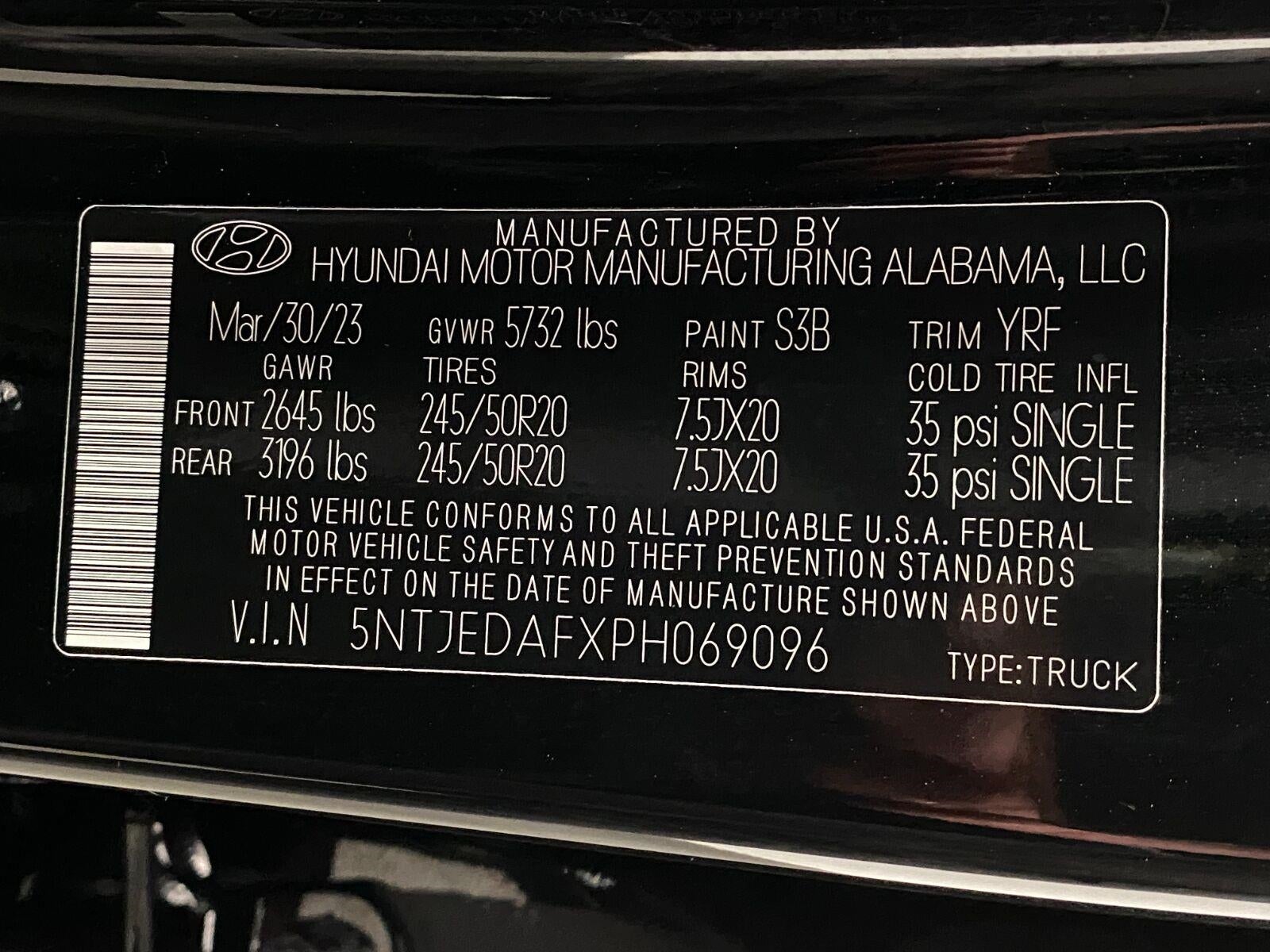 2023 Hyundai SANTA CRUZ Limited AWD