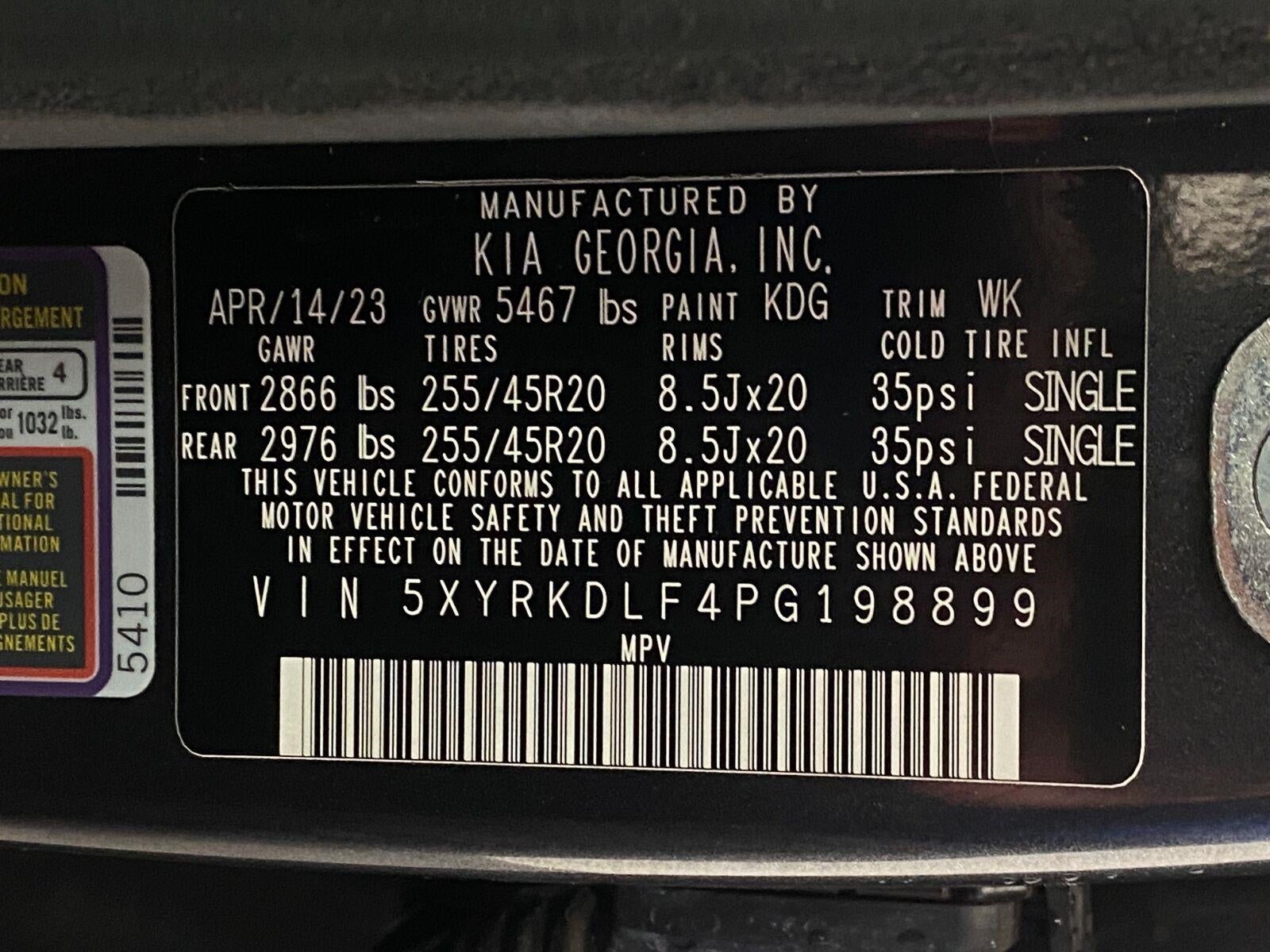2023 Kia Sorento SX AWD