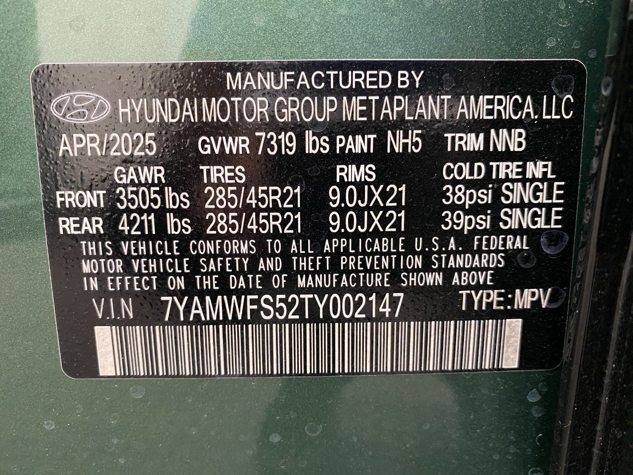 2026 Hyundai IONIQ 9 Performance Limited