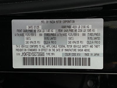 2025 Mazda Mazda CX-5 2.5 Turbo Premium Package AWD