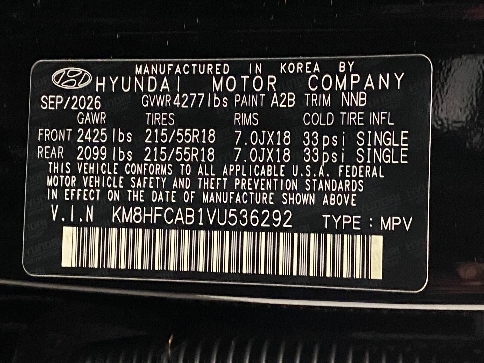 2027 Hyundai KONA SEL Sport AWD