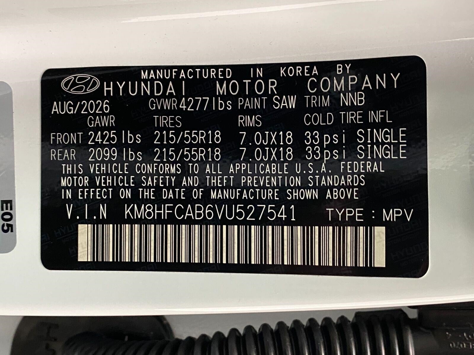 2027 Hyundai KONA SEL Sport AWD