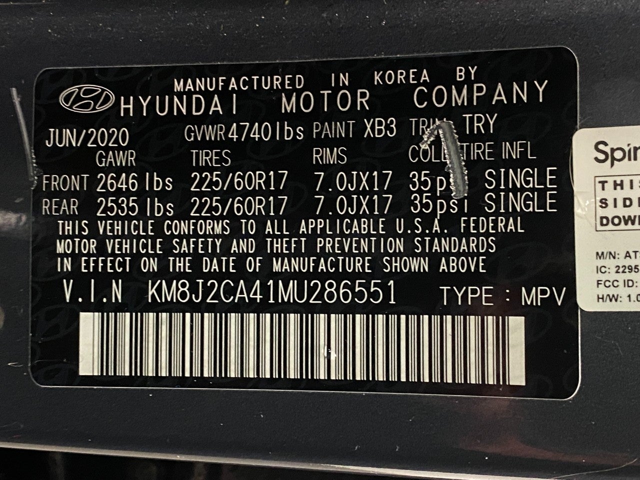 2021 Hyundai TUCSON SE AWD